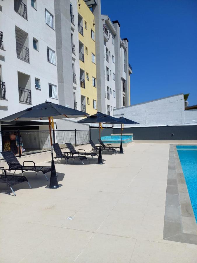 Ap Novo Ubatuba com Varanda Gourmet, Piscina e Wi-Fi Exterior foto